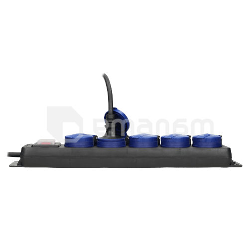 დამაგრძელებელი ORNO 5х5მ 3x1,5მმ Schuko ამომრთველი IP44