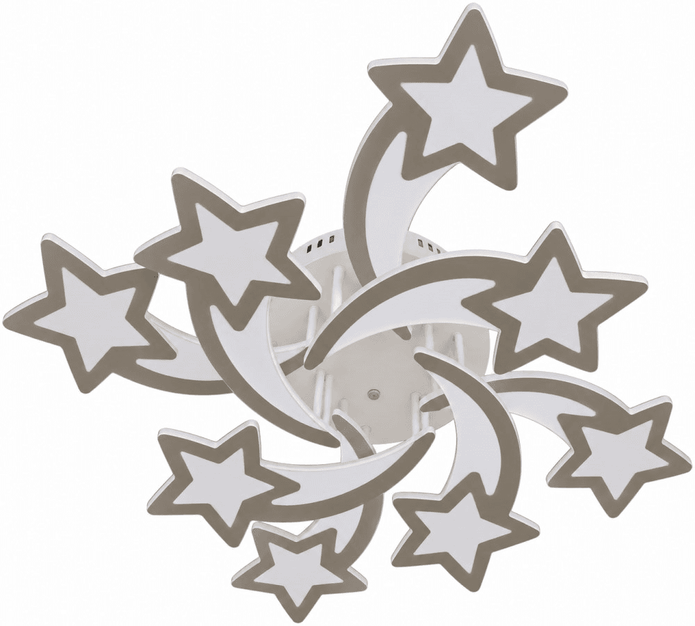 ჭაღი Bella Mita 208W 5111-4+4 WH თეთრი