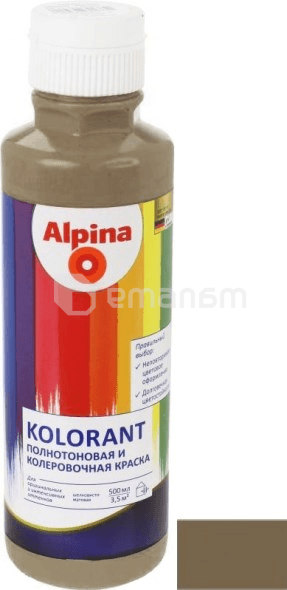 საღებარი Alpina Kolorant 500 მლ უმბრა 651925