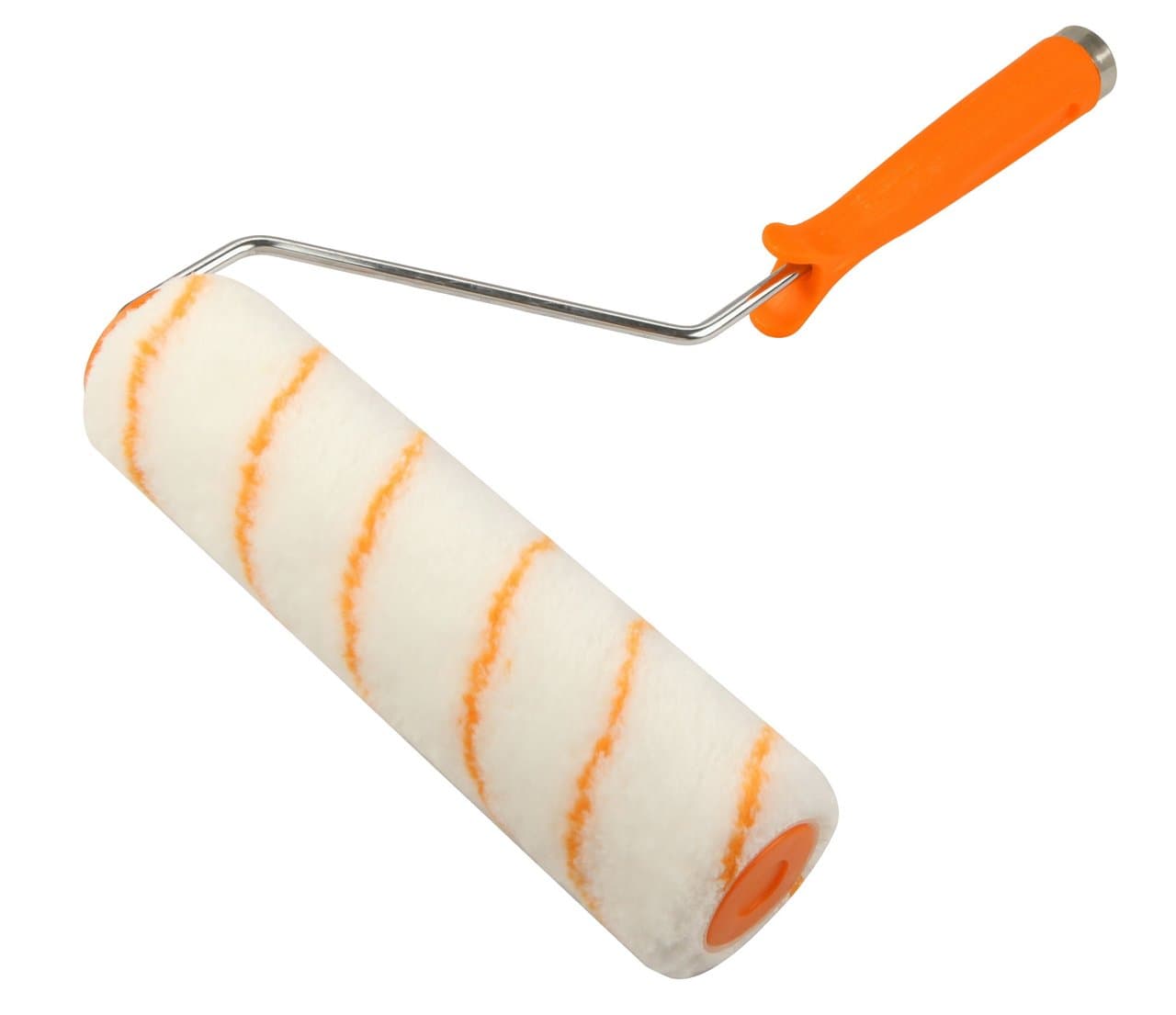 სამღებრო ლილვაკი Wokin 351009, 9", Paint Roller, Orange/White