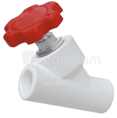 ვენტილი ROSTURPLAST PP-R Ø20მმ 45°