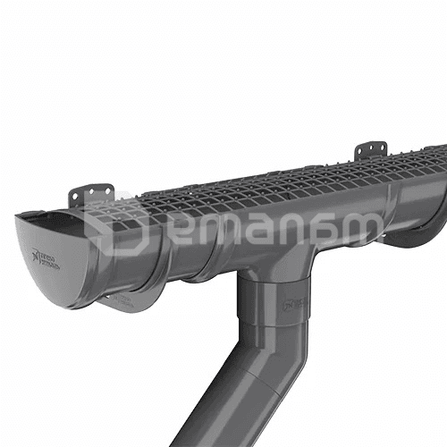 ღარის კუთხე Technonicol 125/82 PVC 135° ნაცრისფერი