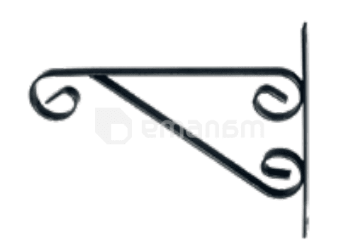 ყვავილების საკიდი Metallurgica Buzzi Wall Bracket 30x20 სმ