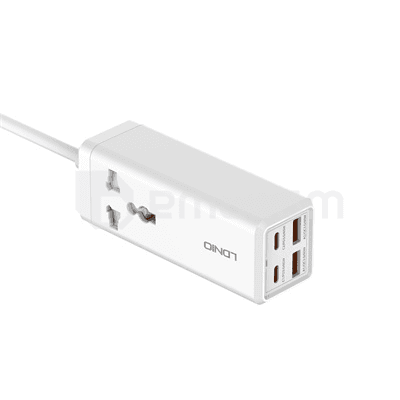 დამაგრძელებელი LDNIO SC1418 1 2მ 2 USB-A C