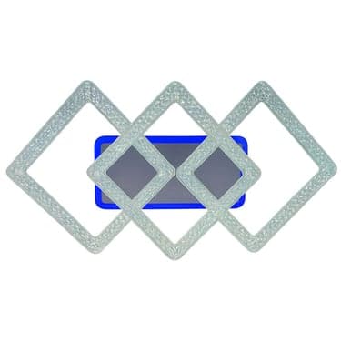 ჭაღი Bella Mita 96W+20W 3662-2+1C WH თეთრი