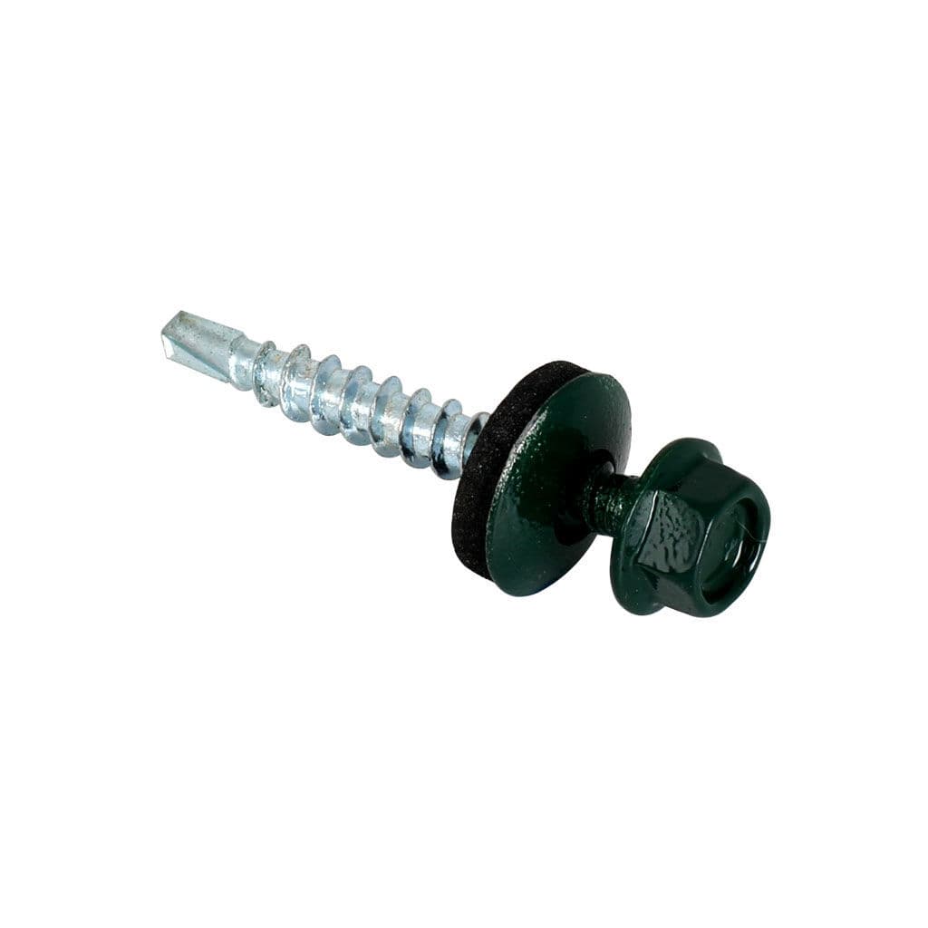 თვითმჭრელი ხრახნი ხისთვის 4.8X35 RAL 6005