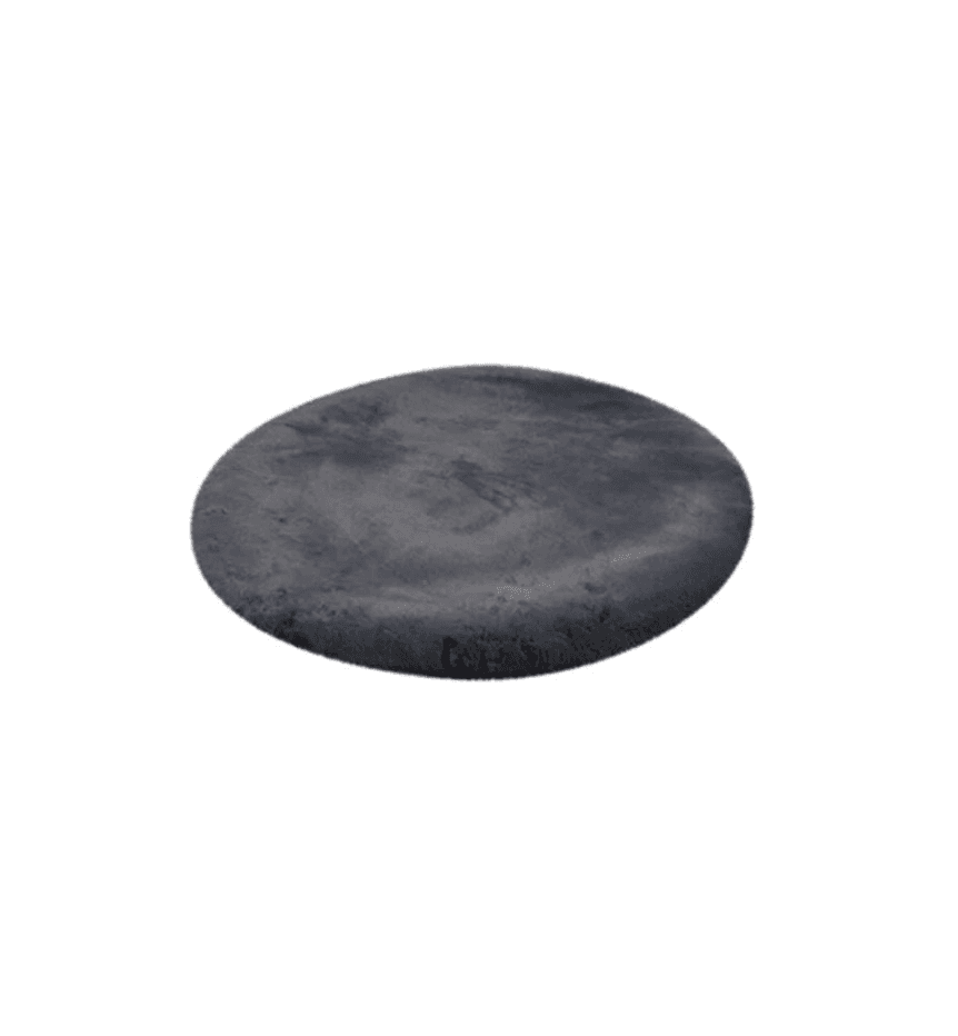 ხალიჩა DCcarpets Heaven 90770 graphite R 120x120 სმ