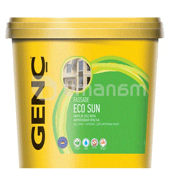 ფასადის საღებავი Gench Eco Sun 2.5 ლ