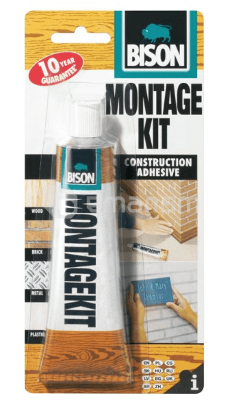 კონტაქტური წებო Bison Montage Kit 125 გ