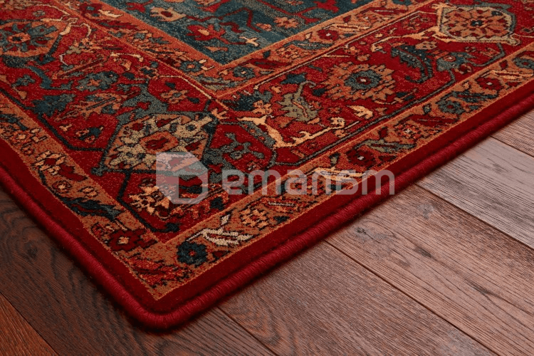 ხალიჩა Dywilan SUPERIOR KASIM RUBIN 2456 cC1 170x235 100% WOOL