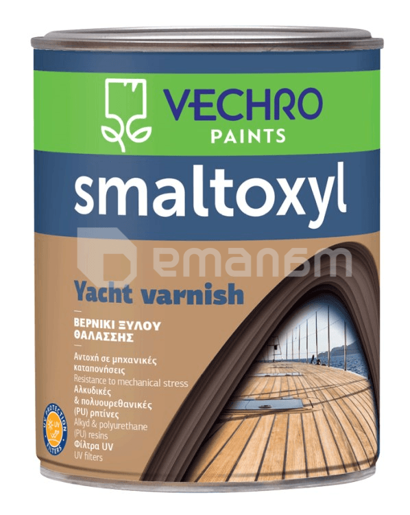 ლაქი იახტის Vechro Smaltoxyl Yacht Varnish 2.5 ლ
