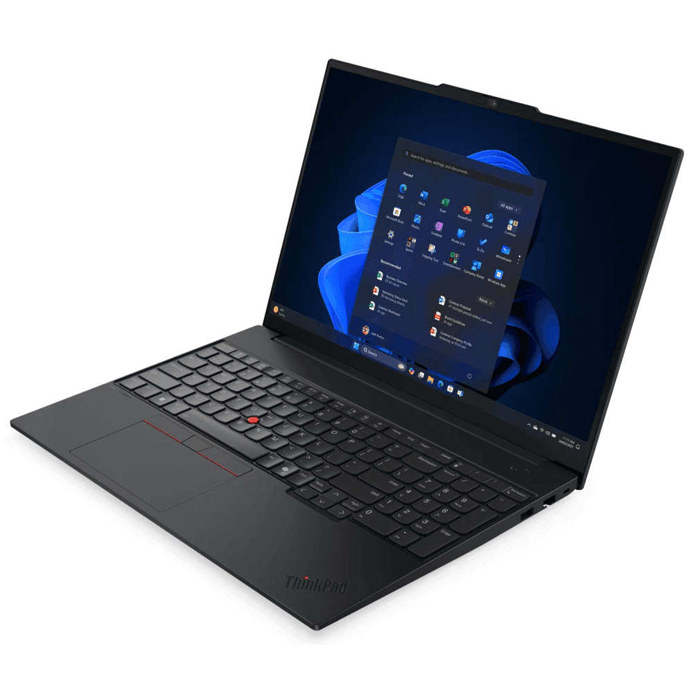 ნოუთბუქი Lenovo 21Y4004MGX ThinkPad E16 Gen 4, 16", Ryzen AI 5-330, 16GB, 512GB SSD, Integrated, Black