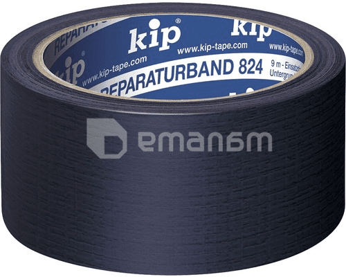 ლენტი უნივერსალური ძლიერი წებვადი - შავი Kip 5х50м.