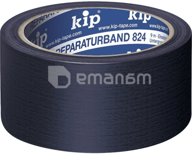 ლენტი უნივერსალური ძლიერი წებვადი - შავი Kip 5х50м.