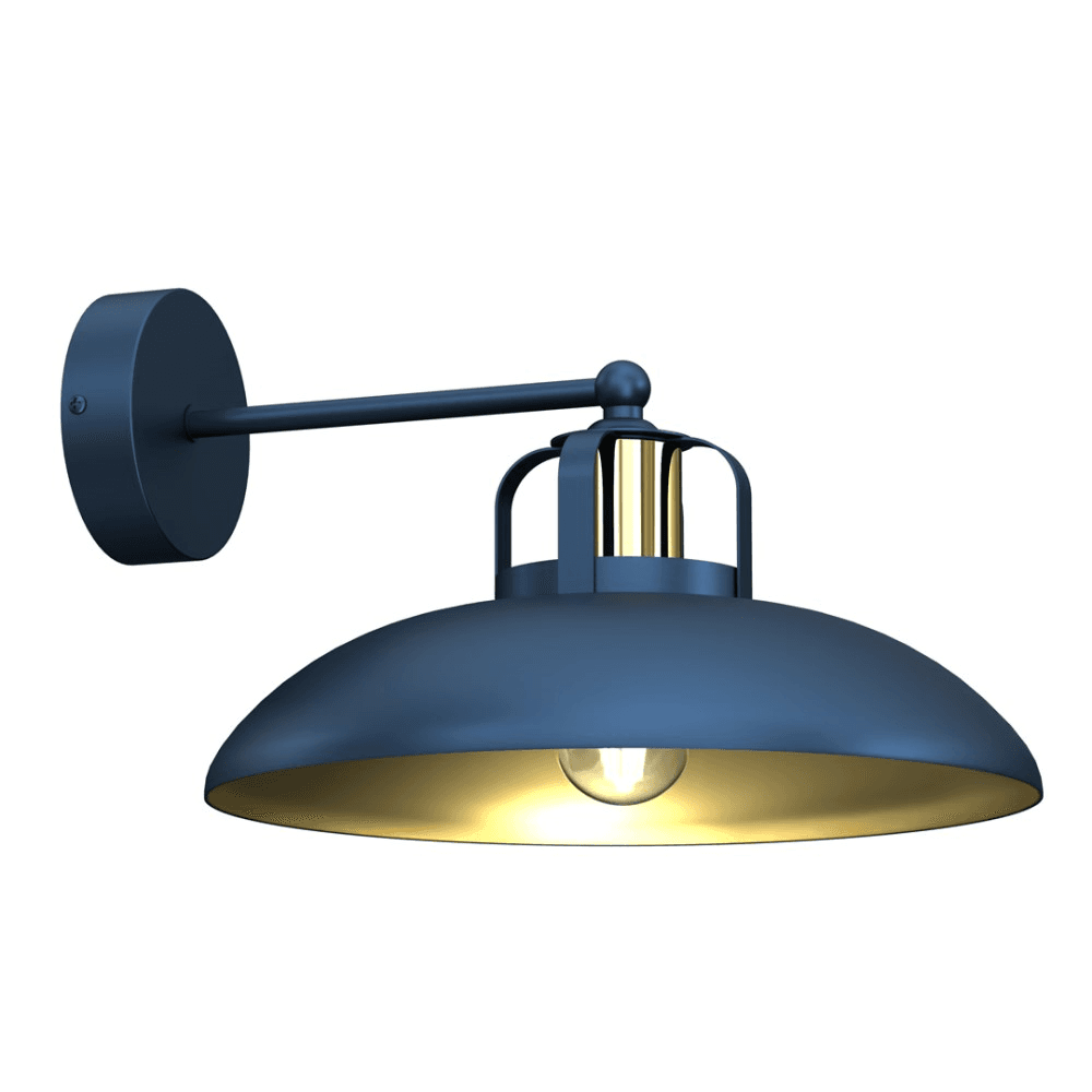 ბრა Milagro MLP7712 1 E27 FELIX NAVY BLUE GOLD