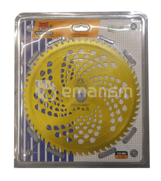 დანა მოტოცელებისთვის 255x25.4 60T