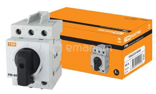ამომრთველი  მოდულური РМ-25 3П 25A  SQ0222-0003 TDM