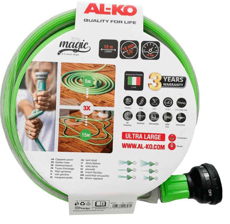 შლანგი Al-Ko Magic Soft 113889 5/8" 15 მ