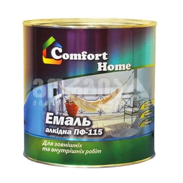 ემალის საღებავი ПФ115 ლურჯი 0.8კგ  COMFORT HOME