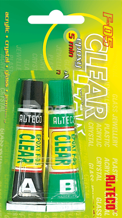 წებო ეპოქსიდის Alteco Clear F05 6 გ