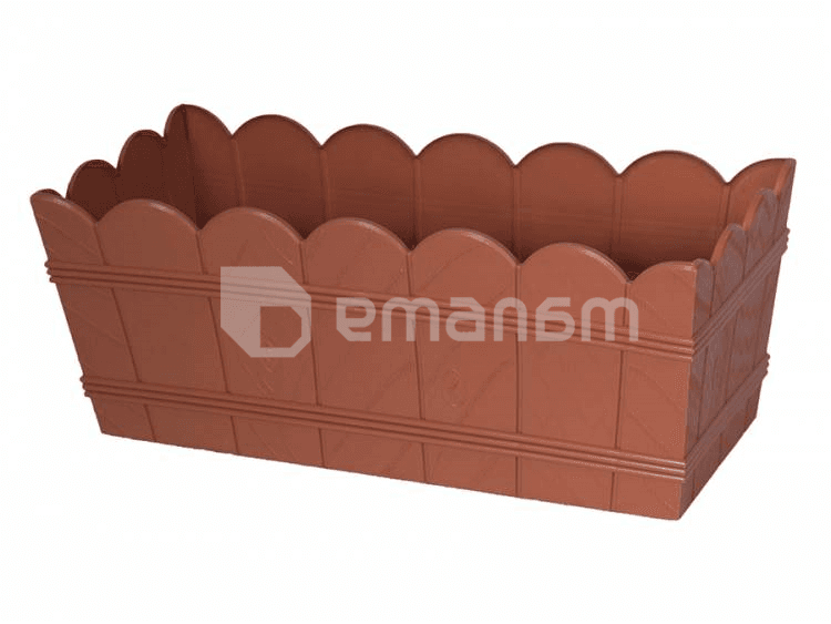 პლასტმასის ქოთანი FORM PLASTIC Elba box 2736-010 Ø40 ტერაკოტა