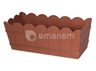 პლასტმასის ქოთანი FORM PLASTIC Elba box 2736-010 Ø40 ტერაკოტა