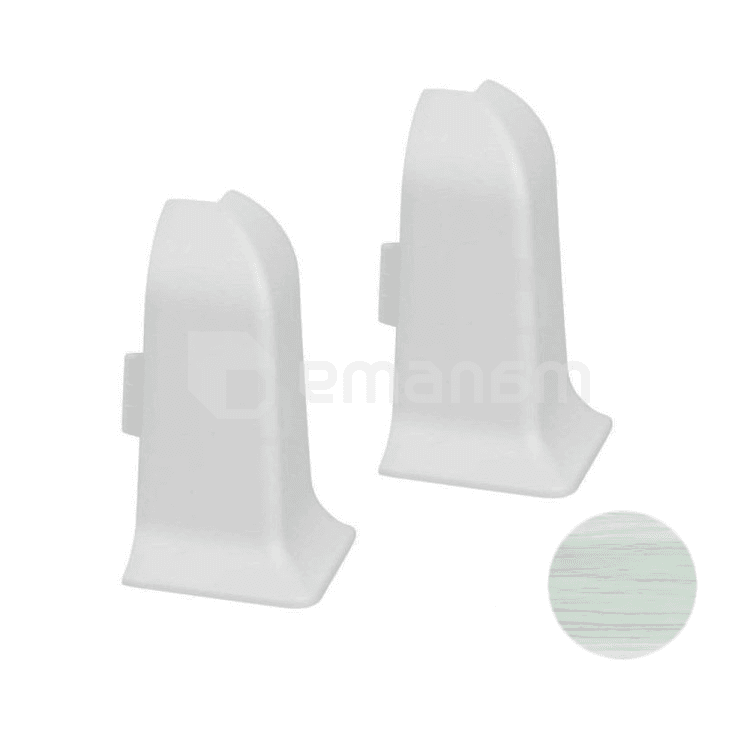 გარე კუთხე პლინტუსის VOX PVC Smart Flex BF-5130 მუხა ბიანკო 2 ც.