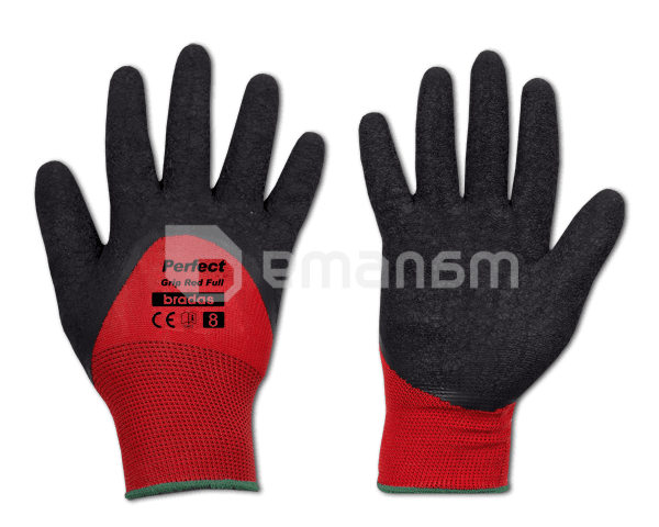 ხელთათმანი დამცავი Bradas Perfect Grip Red Full XXL RWPGRDF11