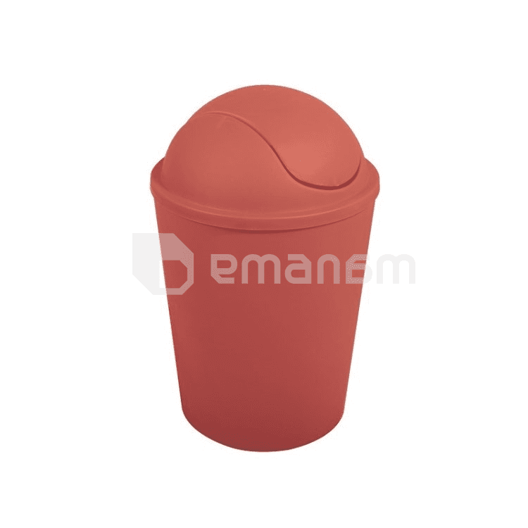 აბაზანის ნაგვის ურნა MSV Ako Terracotta 5.5 ლ