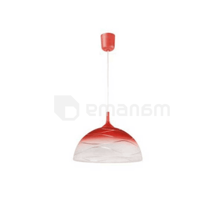 საკიდი Lamkur TULIPAN LM 1.1/28 Red 1xE27 60W