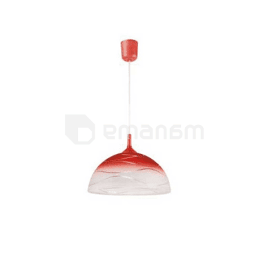 საკიდი Lamkur TULIPAN LM 1.1/28 Red 1xE27 60W