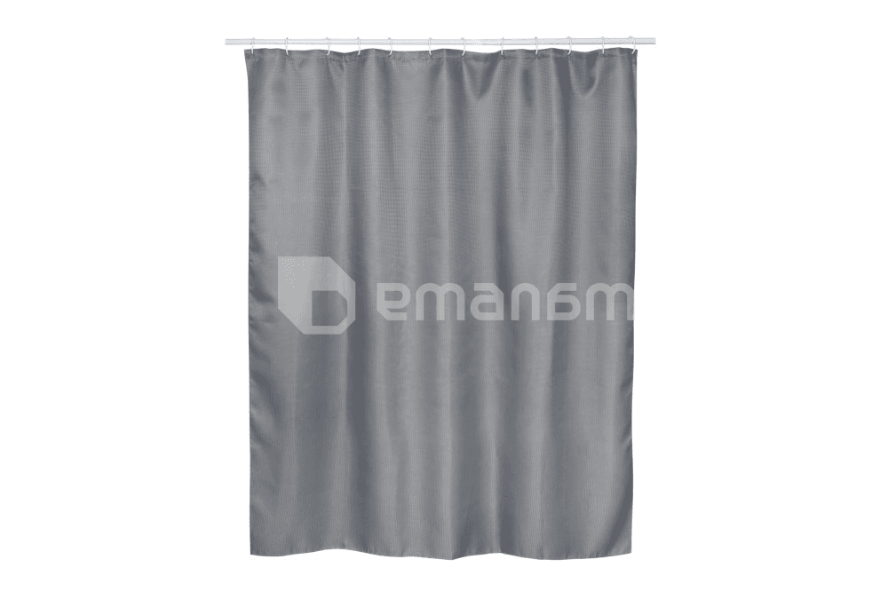 აბაზანის ფარდა Bisk Rist polyester 180x200 Grey