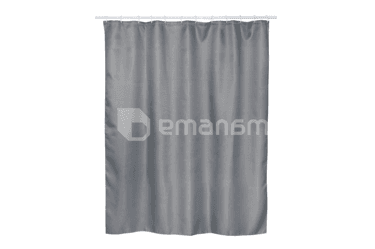 აბაზანის ფარდა Bisk Rist polyester 180x200 Grey