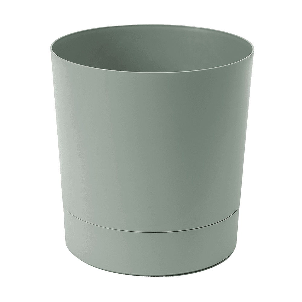 ქოთანი ყვავილის Lamela AURA 280 recycled planter with stand - grey-green 13L