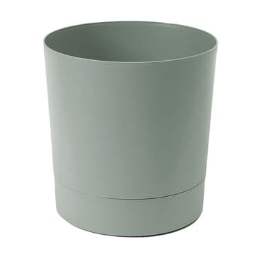 ქოთანი ყვავილის Lamela AURA 280 recycled planter with stand - grey-green 13L