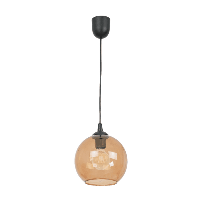 საკიდი Luminex Ball 1 E27 15W Ø200 თაფლისფერი 166
