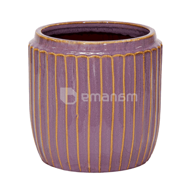 ქოთანი კერამიკული Mega Collections Hamlet Cylinder Syringa D14H14