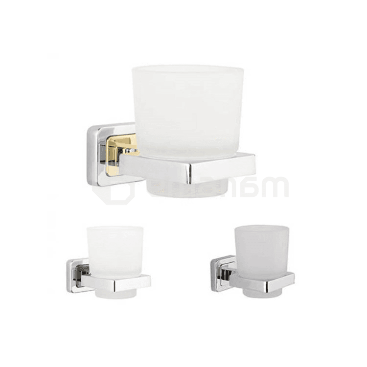 ჭიქა კბილის ჯაგრისების Tema Local Tooth Brush Holder Titan Model 71504-2