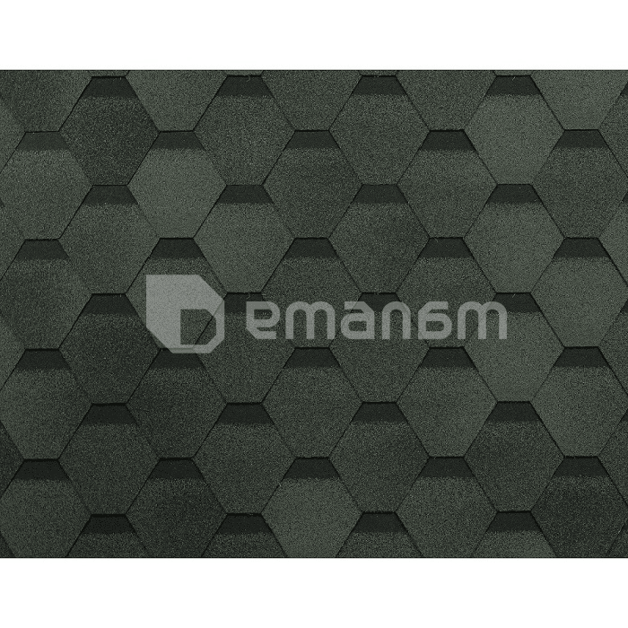 კრამიტი ბიტუმის დრეკადი Technonicol Optima Sonata მწვანე 3 მ²