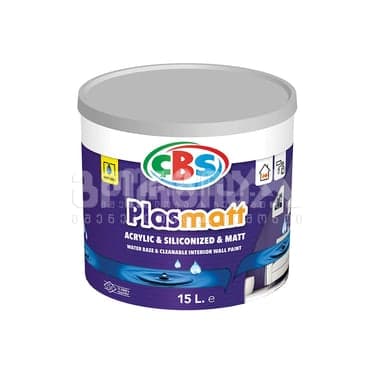 ინტერიერის საღებავი ÇBS PLASMATT 15ლ.