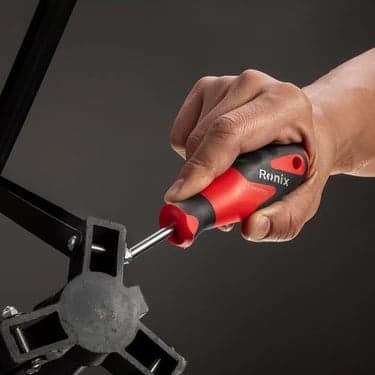 ბრტყელი სახრახნისი Ronix RH-2765, 6×100მმ