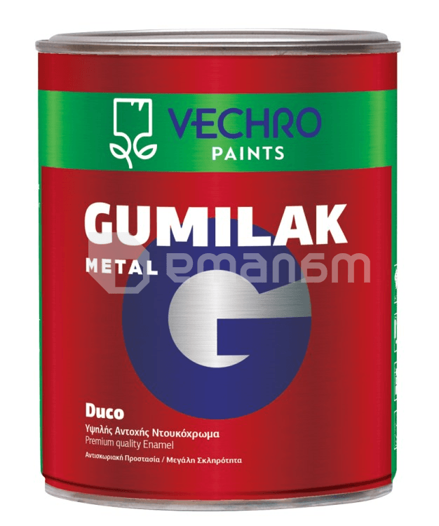 საღებავი ზეთოვანი Vechro Gumilak Metal Gloss 5 ლ თეთრი პრიალა