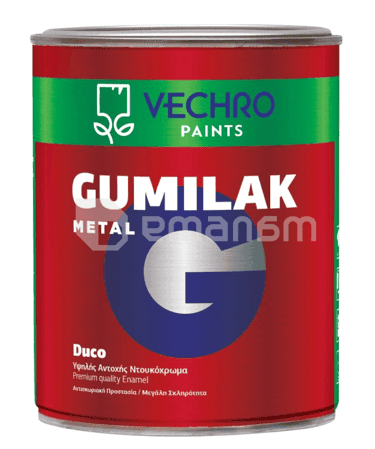საღებავი ზეთოვანი Vechro Gumilak Metal Gloss 5 ლ თეთრი პრიალა