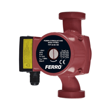 საცირკულაციო ტუმბო 32-60-180 Ferro 0302W Ferro