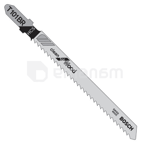 ბეწვა ხერხის პირები Bosch T101BR  5 ც.