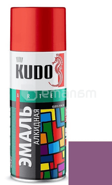 ემალი უნივერსალური Kudo KU-1015 Ral 4001 იისფერი 520 მლ