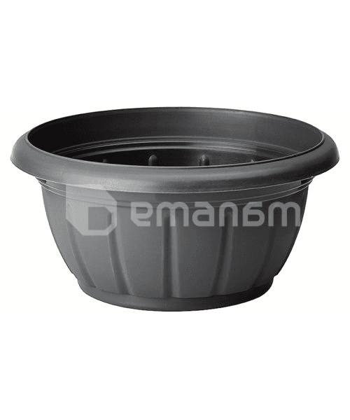 პლასტმასის ქოთანი FORM PLASTIC Elba Misa VERONA 0410-014Ø26 ანტრაციტი