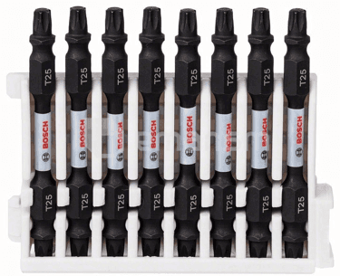 ორმხრივი ბიტების ნაკრები Bosch 2608522340 T25 65 მმ 8 ც