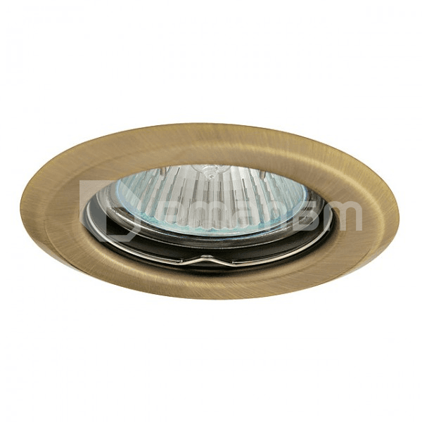 წერტილოვავი სანათი Kanlux ბრინჯაო ARGUS CT-2114-BR/M GX5.3 1x MAX 10W