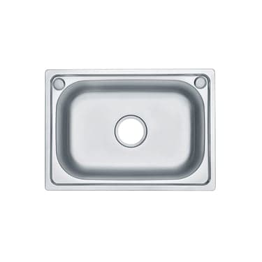 სამზარეულოს ნიჟარა+სიფონი LS-5040 - 500*400*180 (0.6MM)